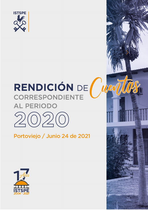 Portada de rendición de cuentas 2020